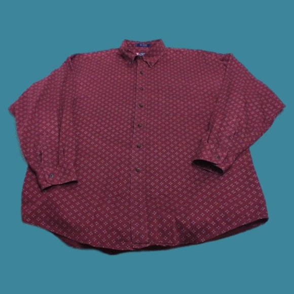 CHAPS Ralph Lauren Other - Chaps Ralph Lauren Men's Shirt Long-Sleeve Casual/Dress Button-Down Size Large
